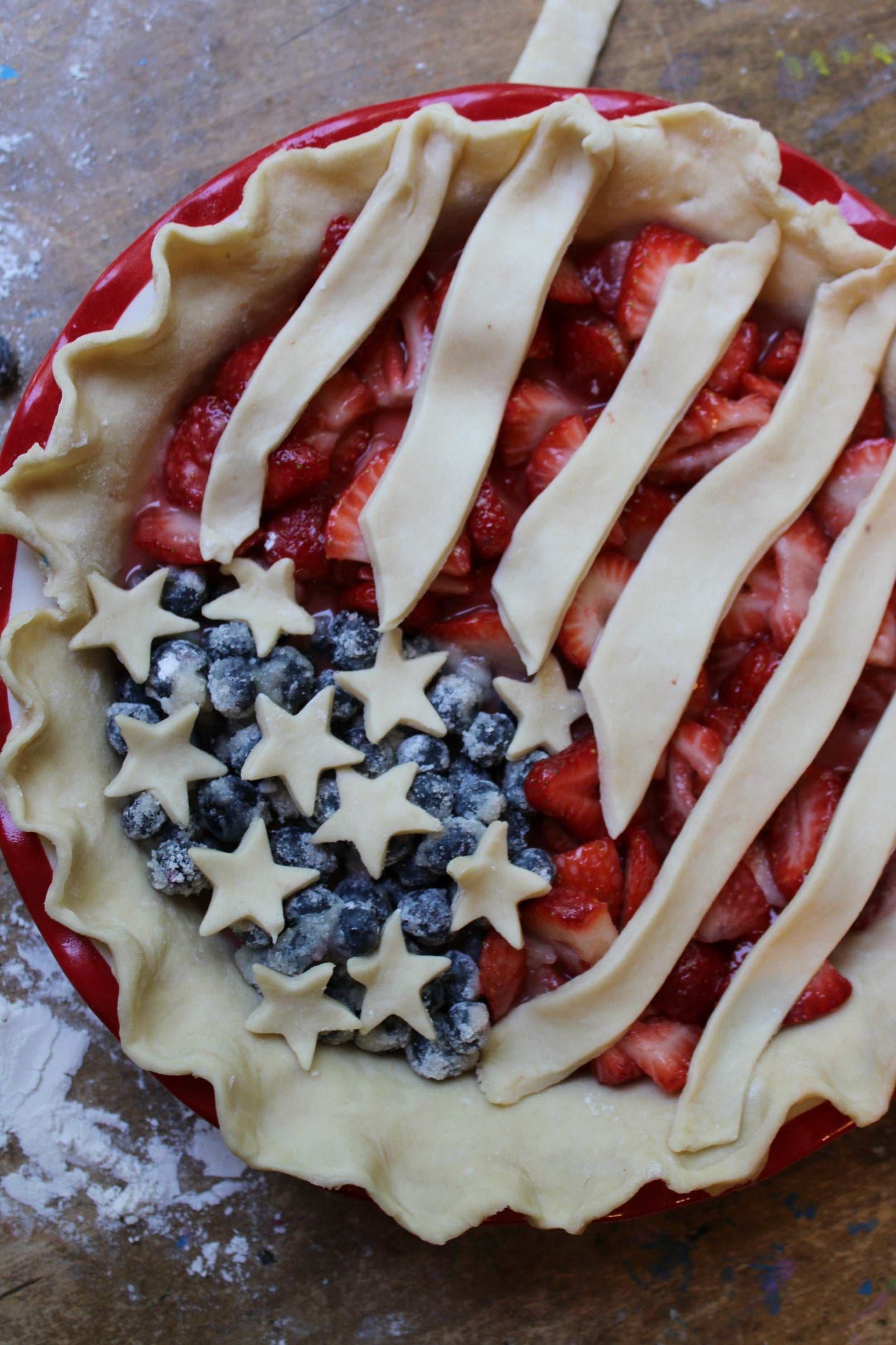 Mixed Berry Pie with Buttery Crust