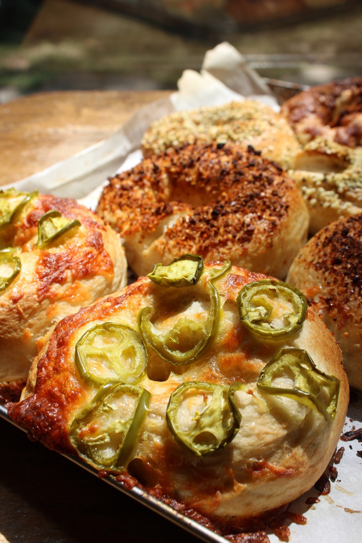 Sourdough Discard Bagels