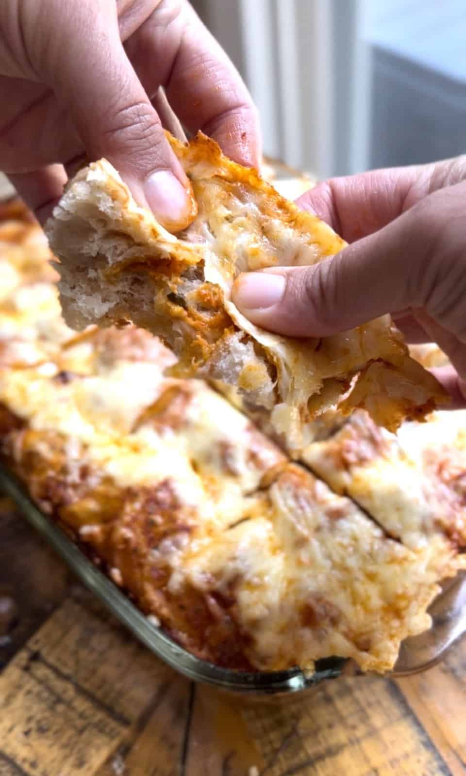 Sourdough Focaccia Pizza