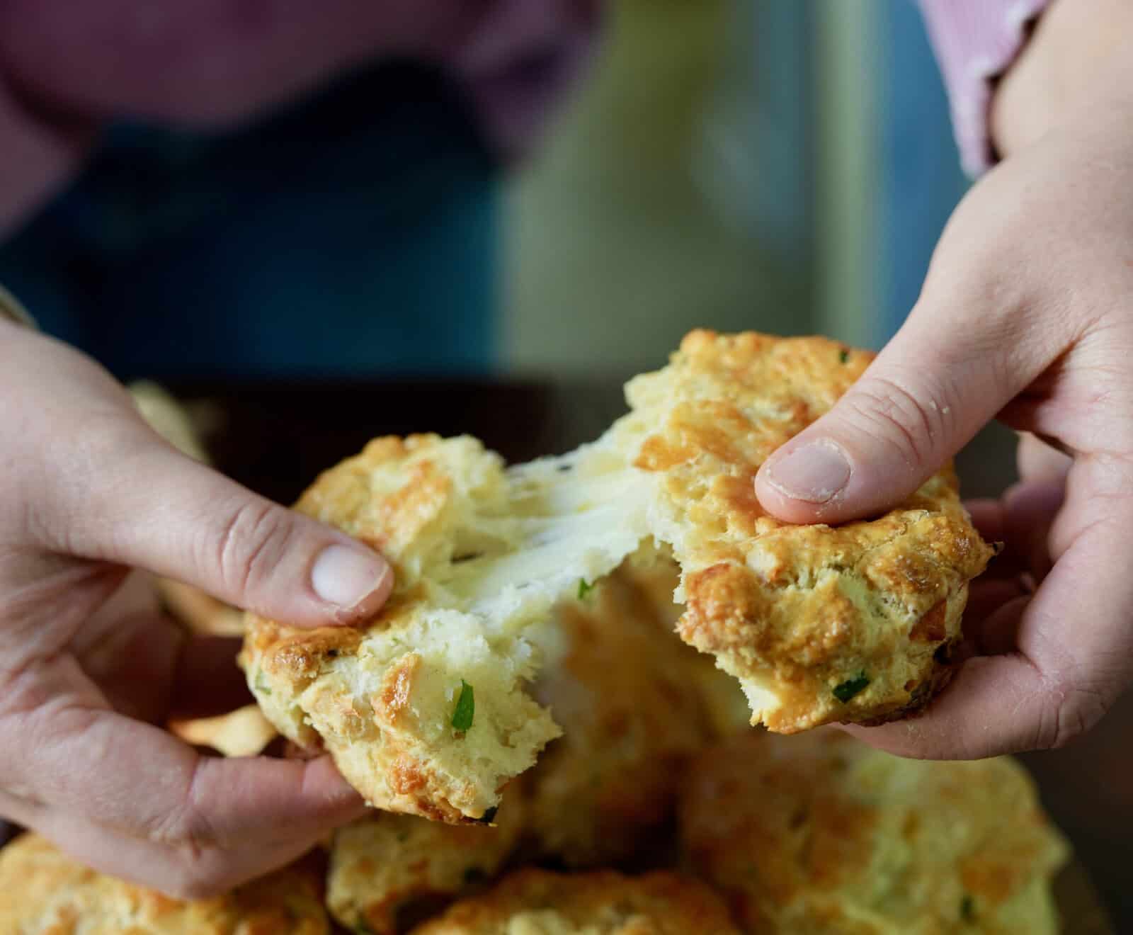 Cheese and Chive Biscuits