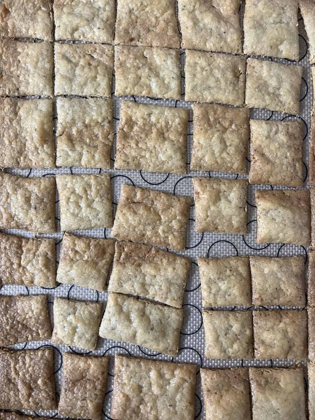 Sourdough Ranch Crackers