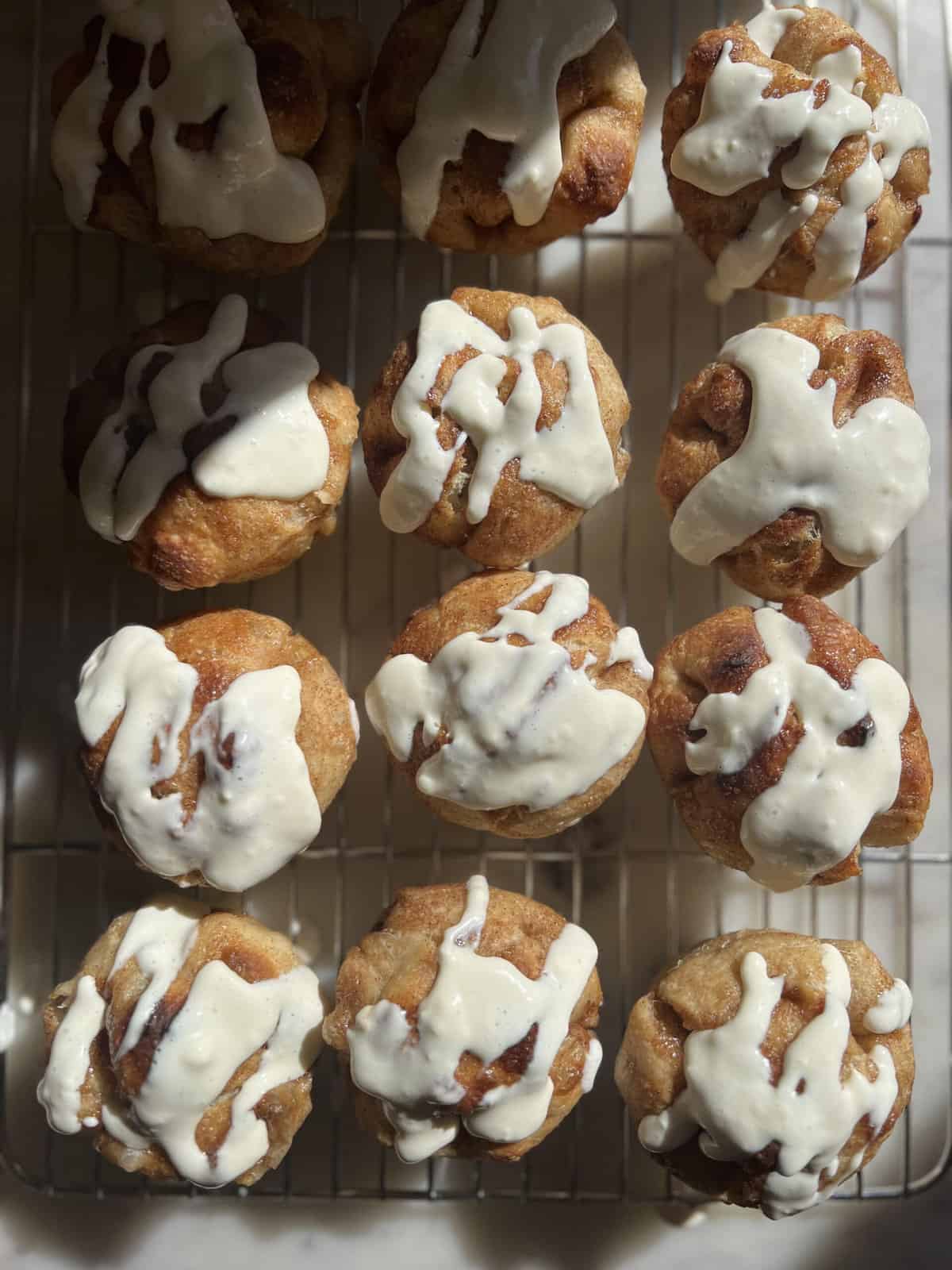 Cinnamon Roll Focaccia Muffins