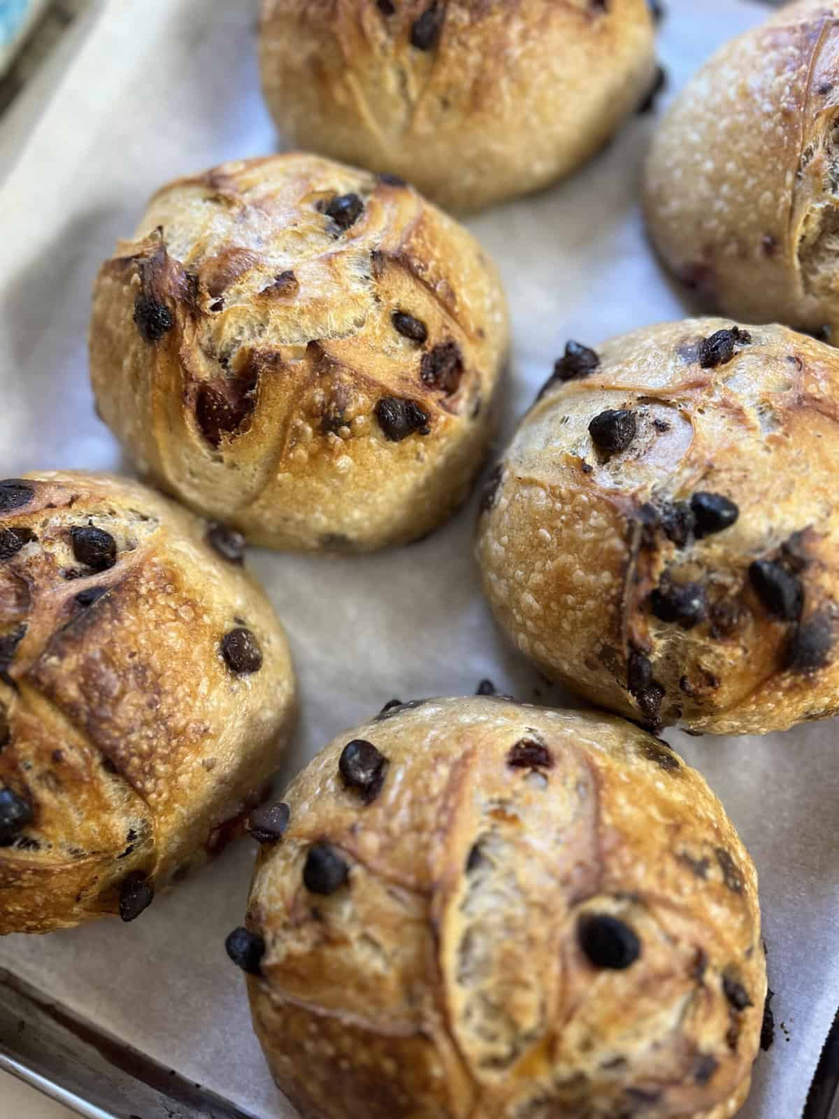 Mini Chocolate + Strawberry Loaves