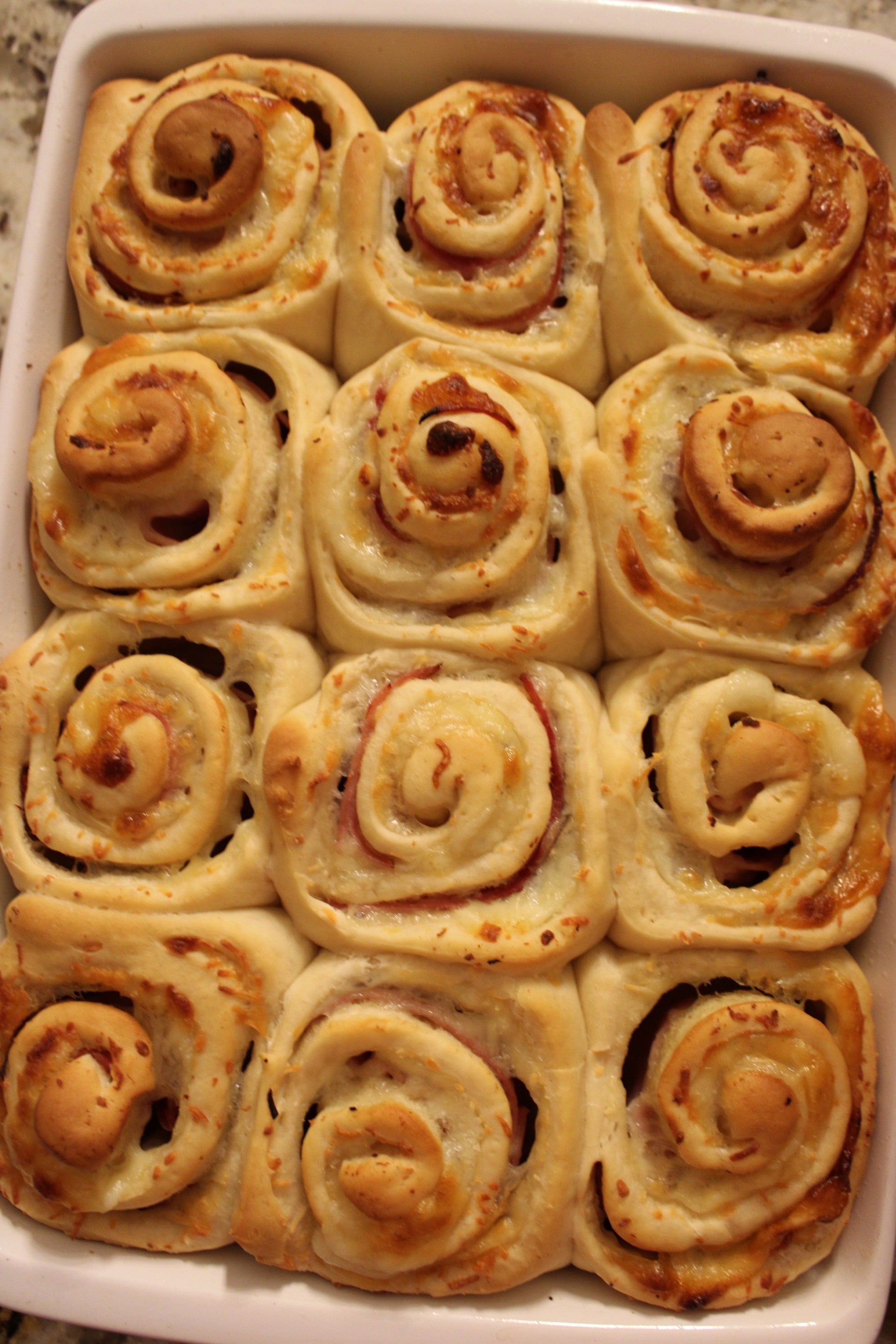 Ham and Cheese Pinwheels