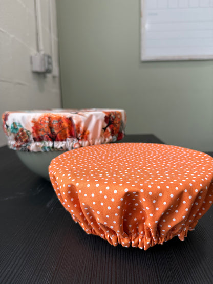 Reversible Cotton Bowl Cover - Vintage Harvest Truck