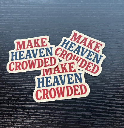 Make Heaven Crowded Sticker Set (3 Pack)