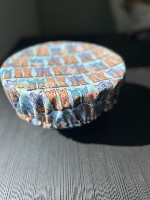 Reversible Cotton Bowl Cover - The Ranch Collection