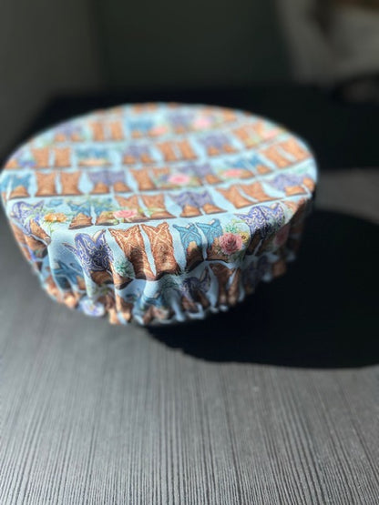 Reversible Cotton Bowl Cover - The Ranch Collection