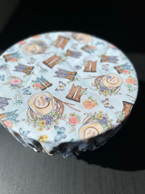 Reversible Cotton Bowl Cover - The Ranch Collection