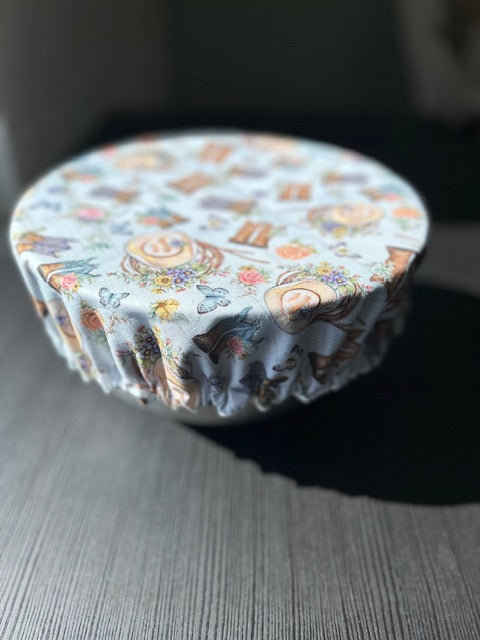 Reversible Cotton Bowl Cover - The Ranch Collection