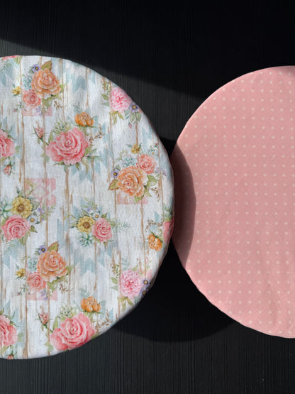 Spring Floral Bowl Cover