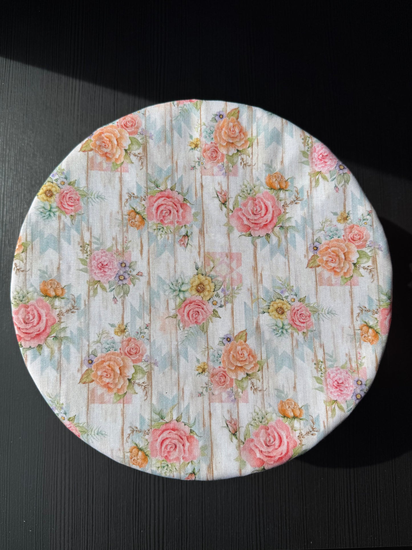 Spring Floral Bowl Cover