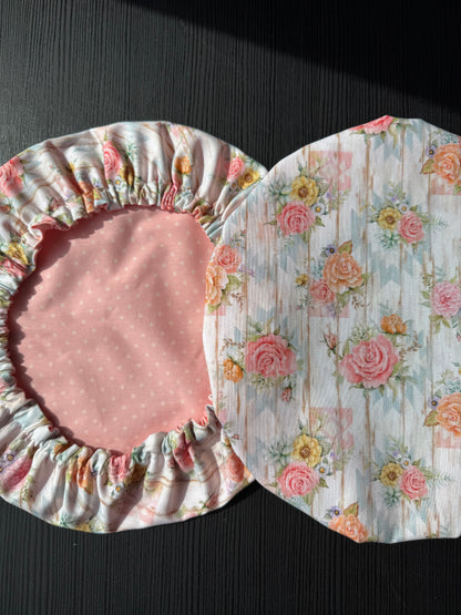 Spring Floral Bowl Cover
