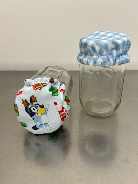 Bluey Christmas Jar Cover 🩵