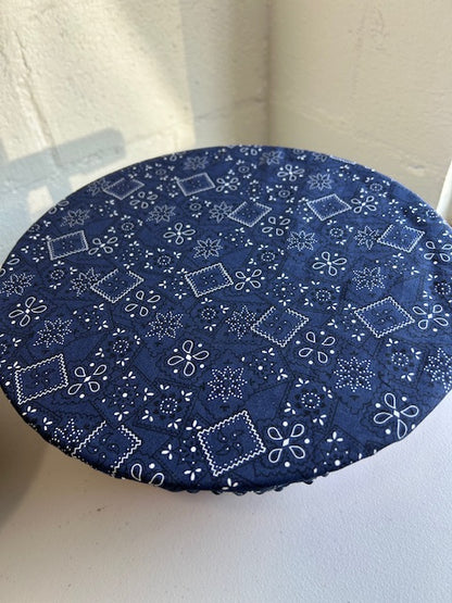 Americana Stars & Stripes Bowl Cover | Reversible Sourdough Cover