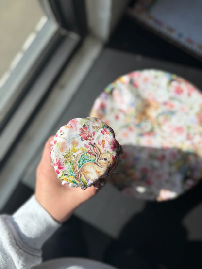 Bunnies + Baskets Baking Bundle | Sourdough Bowl & Jar Cover Set