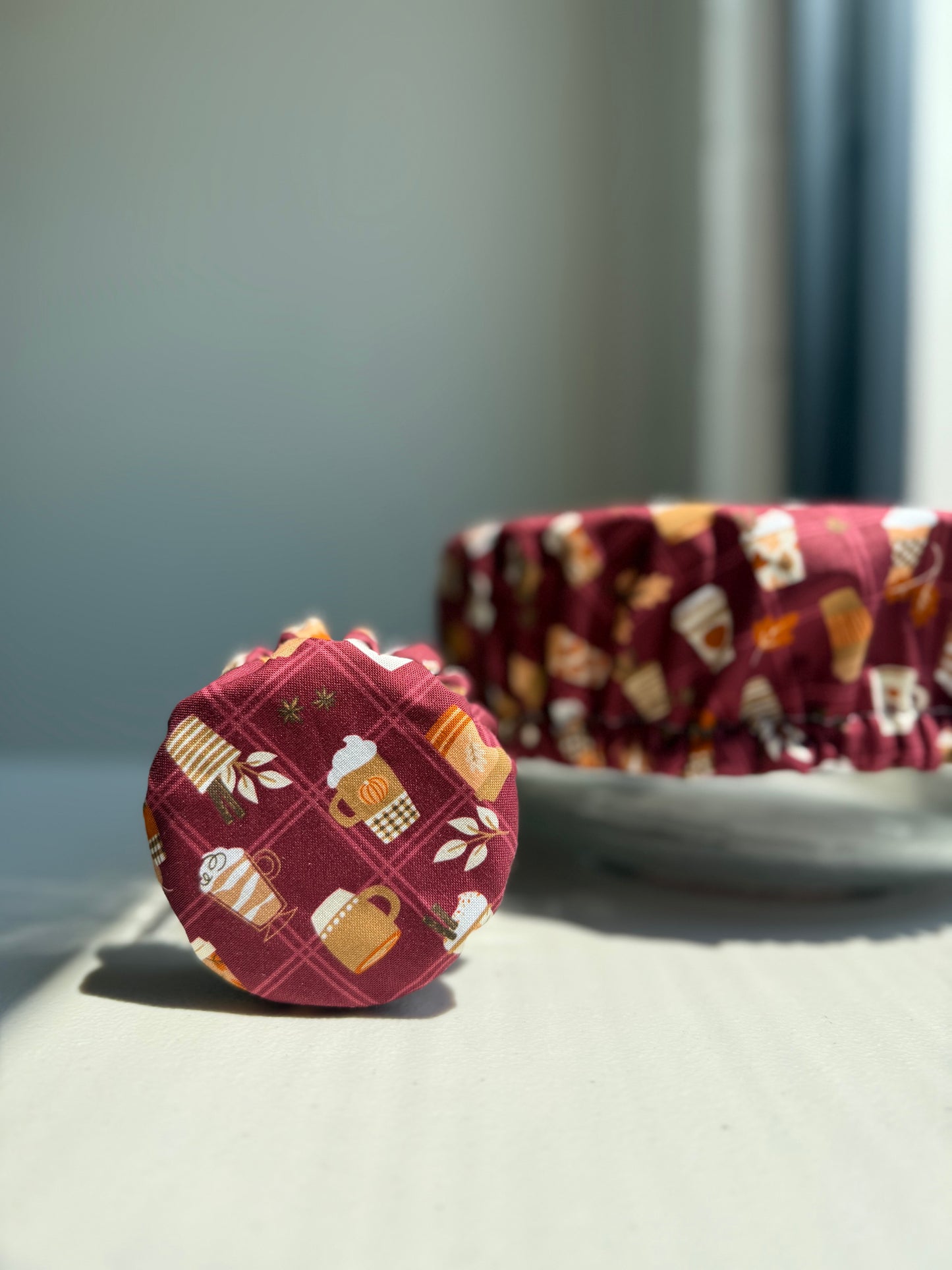 Pumpkin Spice Latte Bowl + Jar Cover Bundle | Dark Roast
