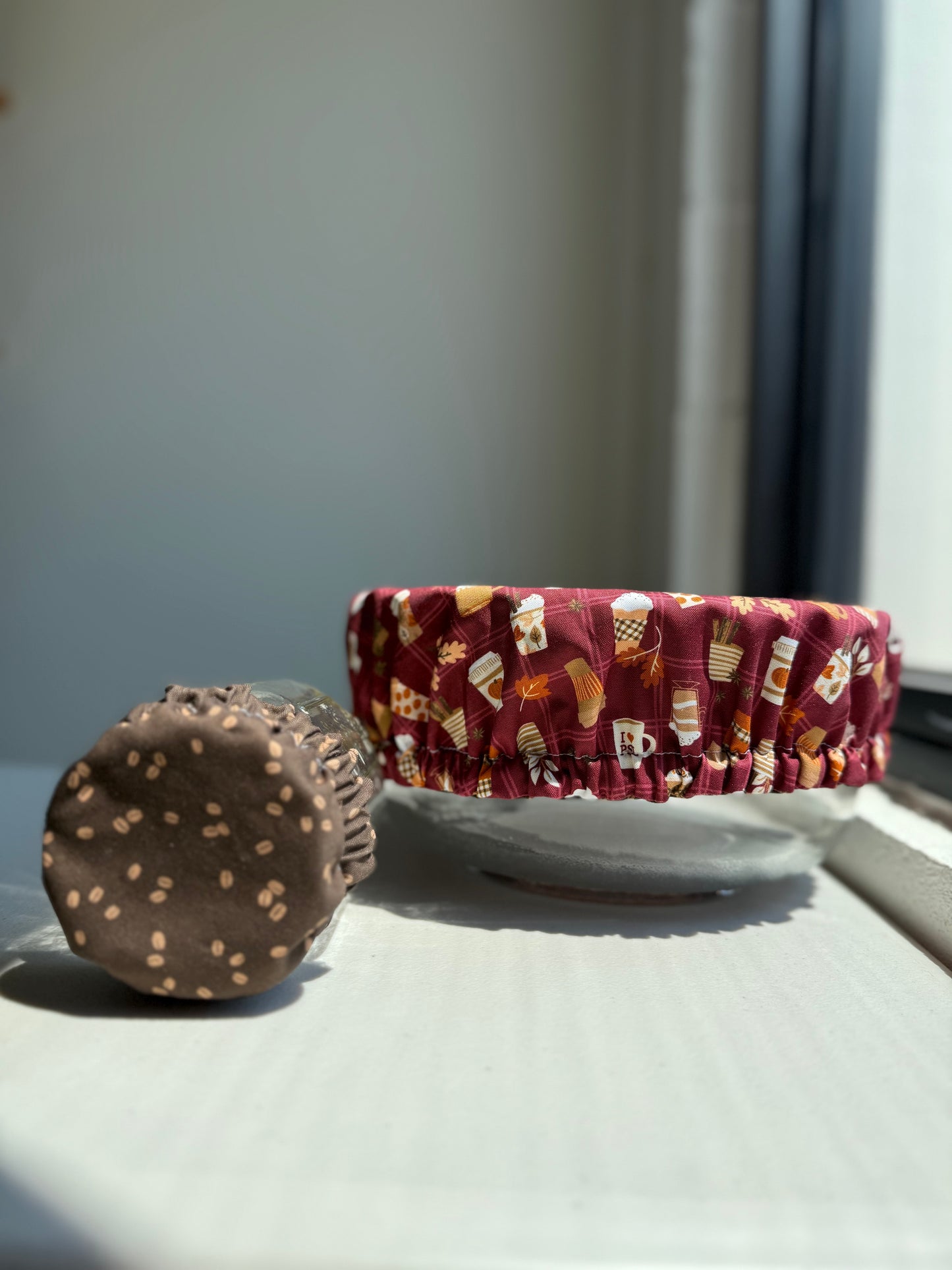 Pumpkin Spice Latte Bowl + Jar Cover Bundle | Dark Roast