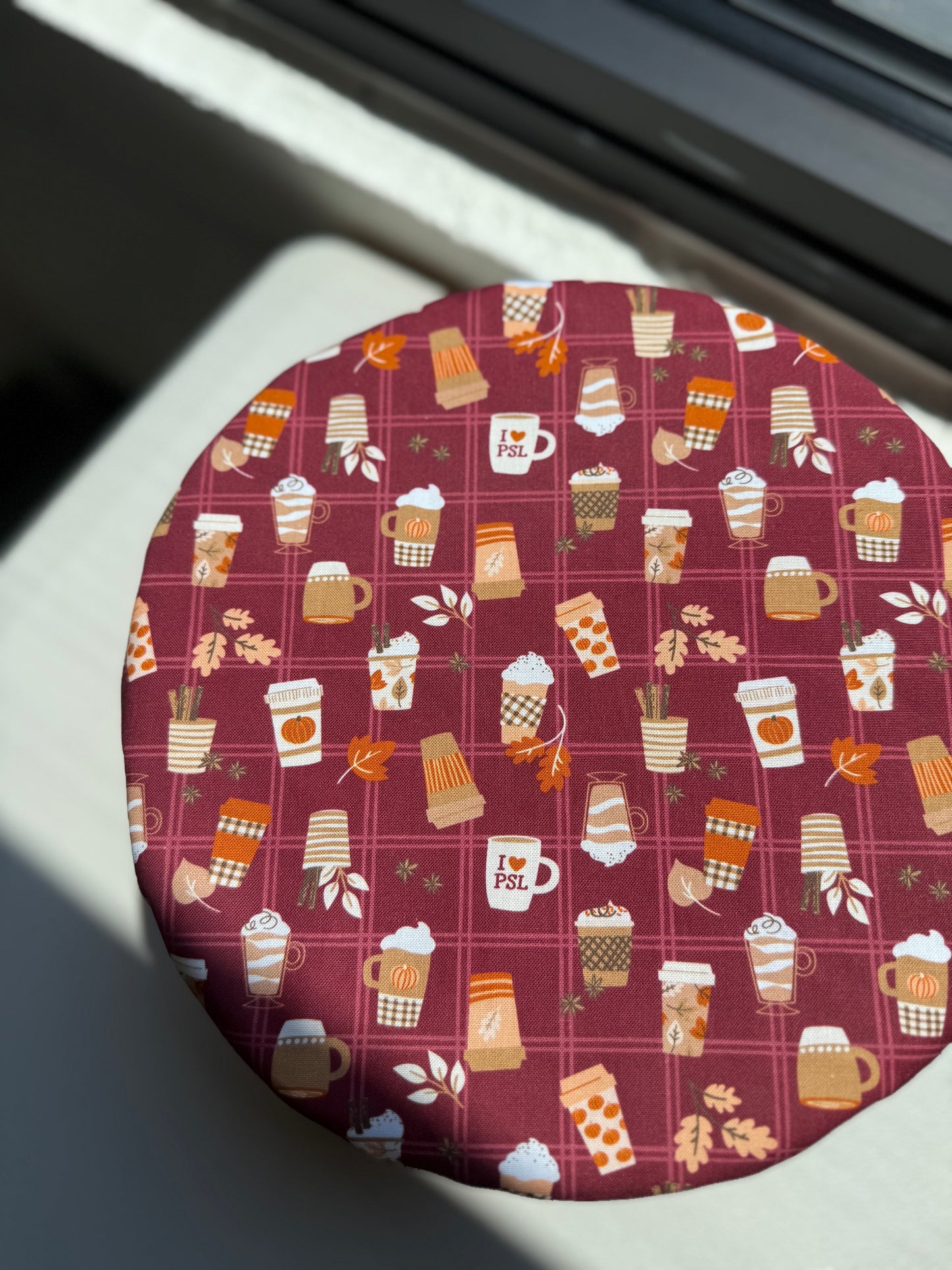 Pumpkin Spice Latte Bowl + Jar Cover Bundle | Dark Roast