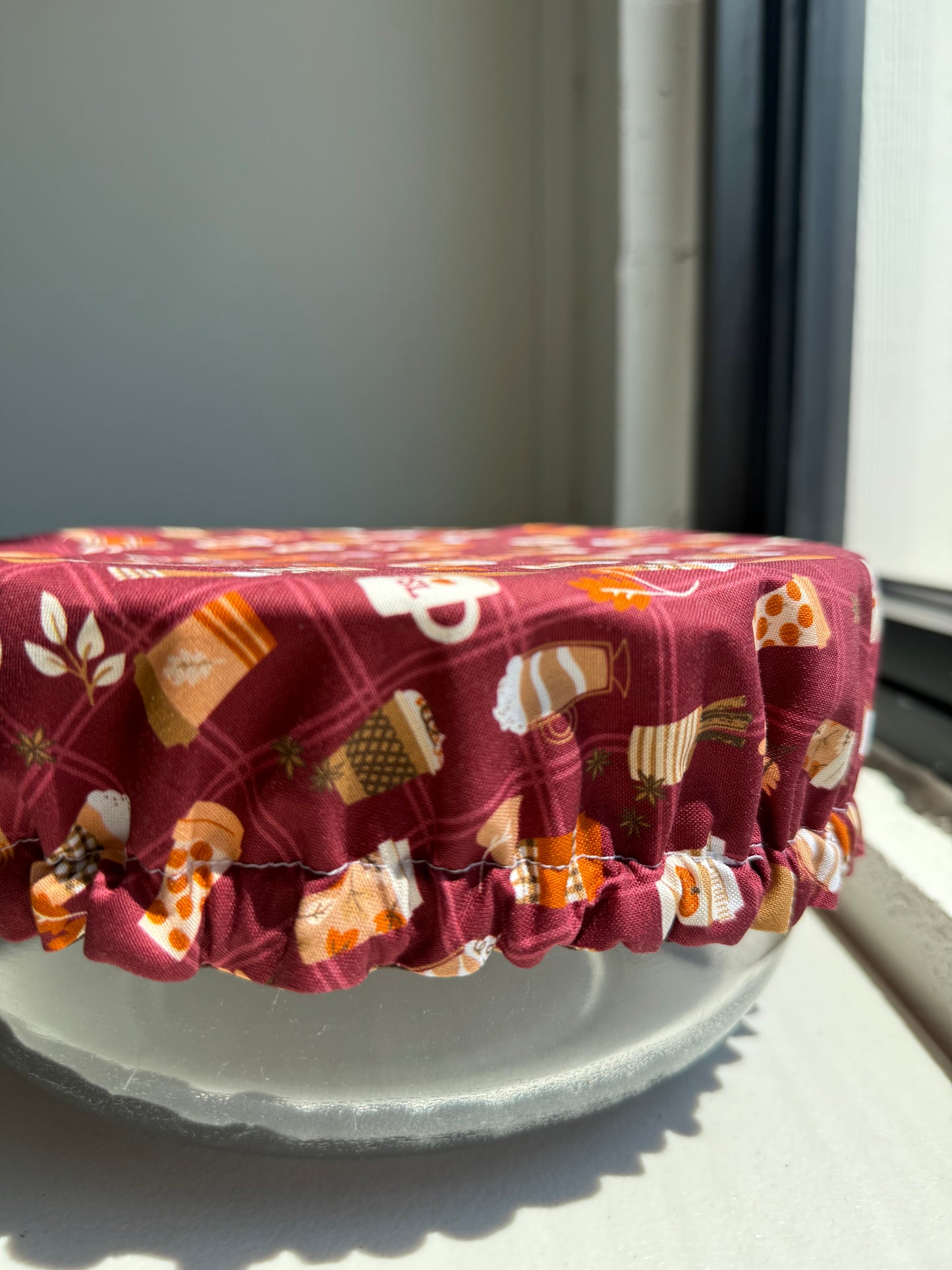 Pumpkin Spice Latte Bowl + Jar Cover Bundle | Dark Roast