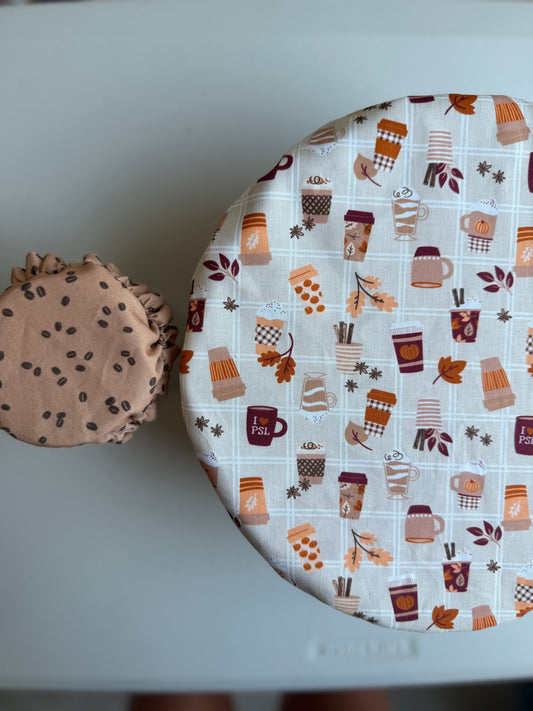 Pumpkin Spice Latte Bowl + Jar Cover Bundle | Light Roast
