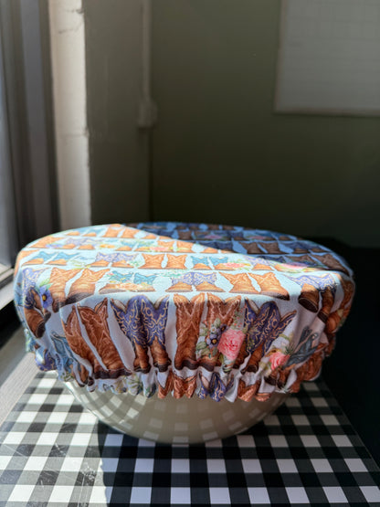Reversible Cotton Bowl Cover - The Ranch Collection