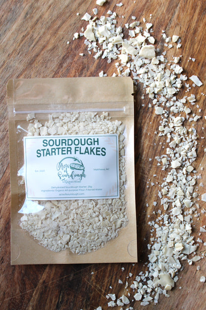 Sourdough Starter Flakes