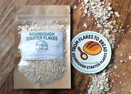 Sourdough Starter Flakes