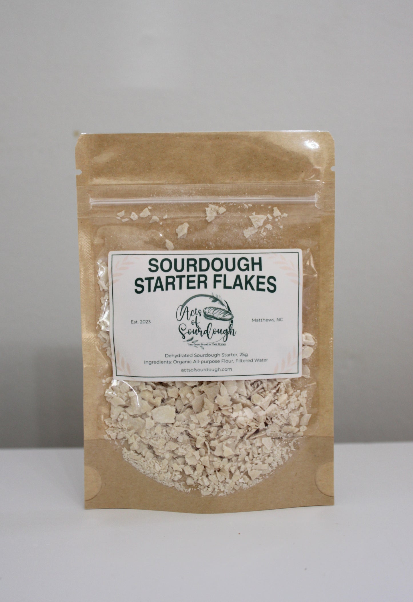 Sourdough Starter Flakes