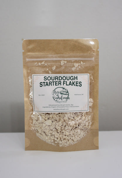 Sourdough Starter Flakes