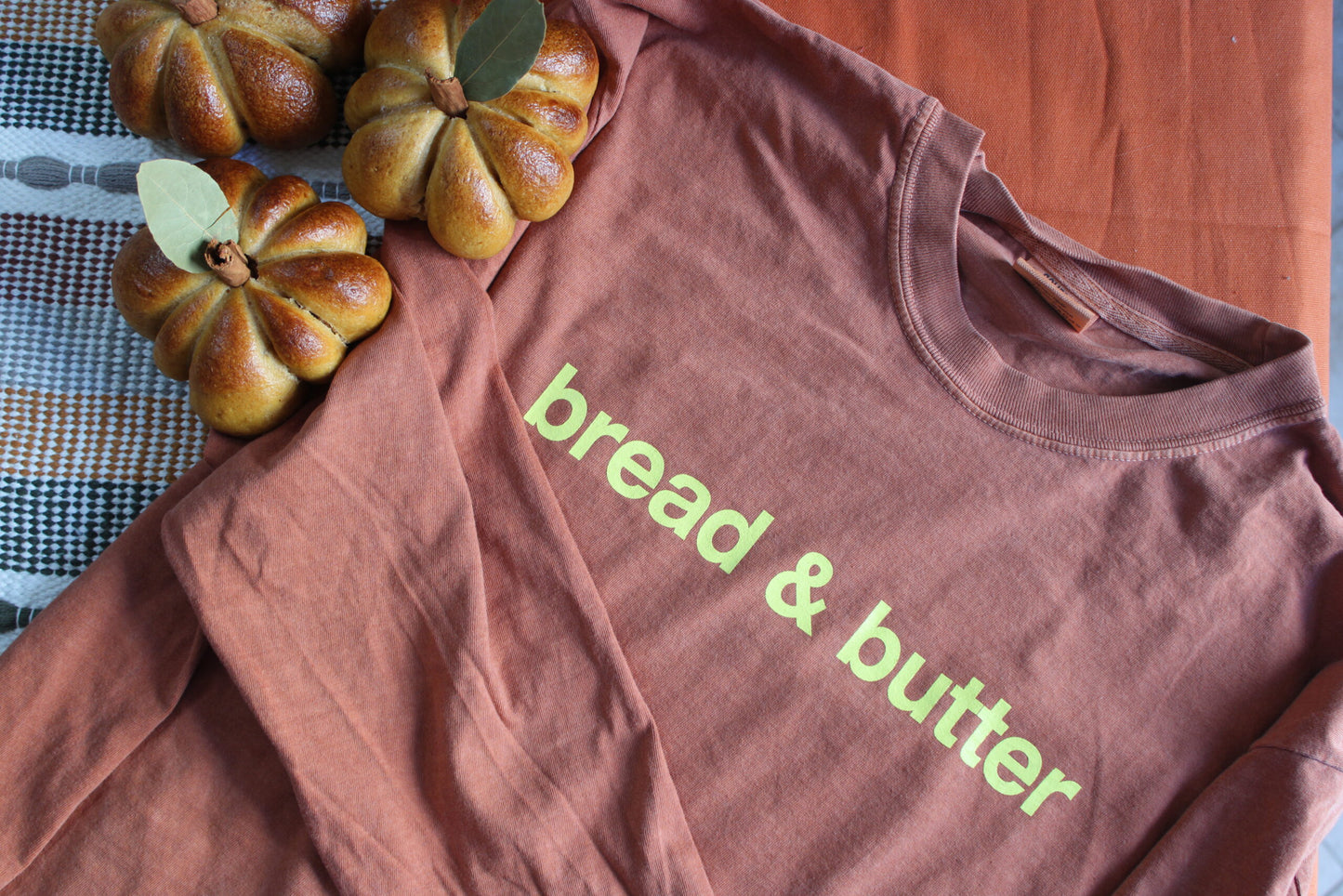 bread & butter Comfort Colors Long Sleeve Tee