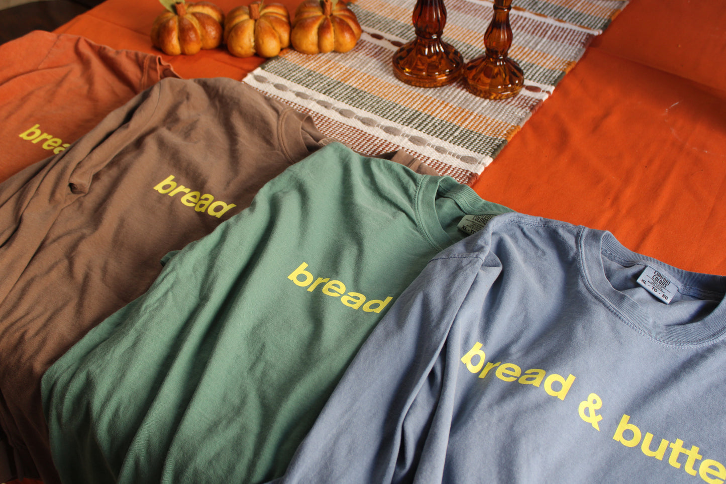 bread & butter Comfort Colors Long Sleeve Tee