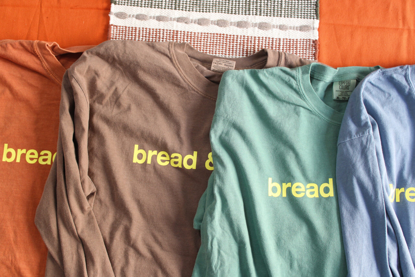 bread & butter Comfort Colors Long Sleeve Tee