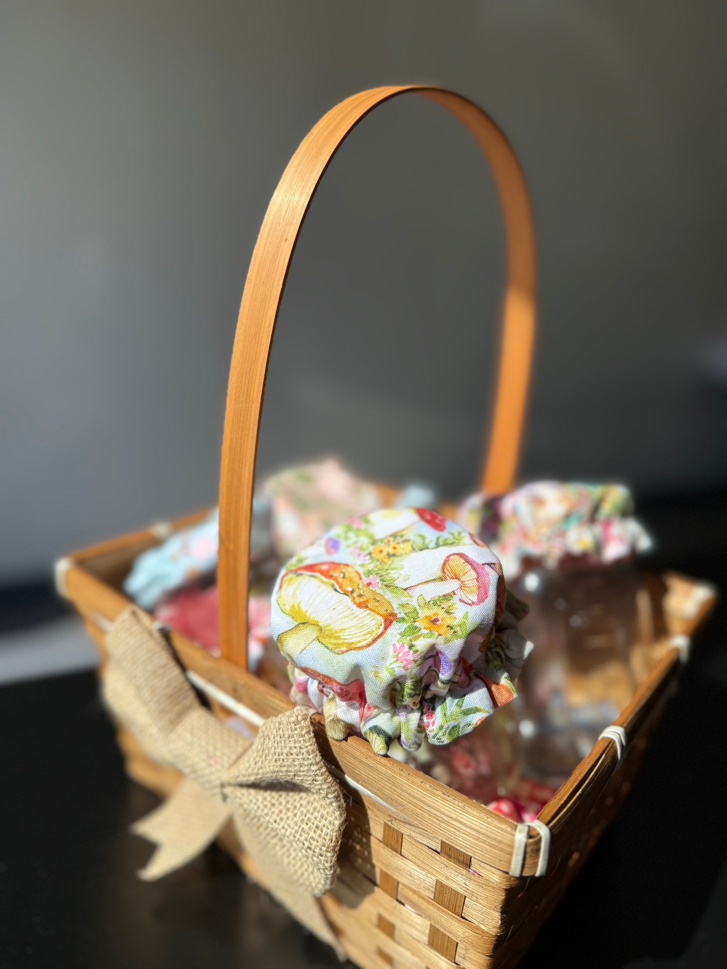 Assorted Mason Jar Sourdough Starter Covers