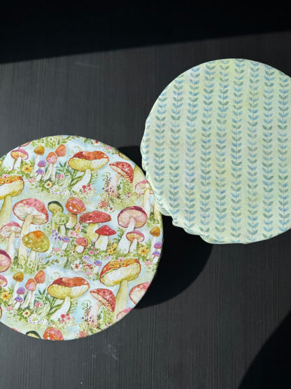 Wild Mushroom Meadow Bowl Cover