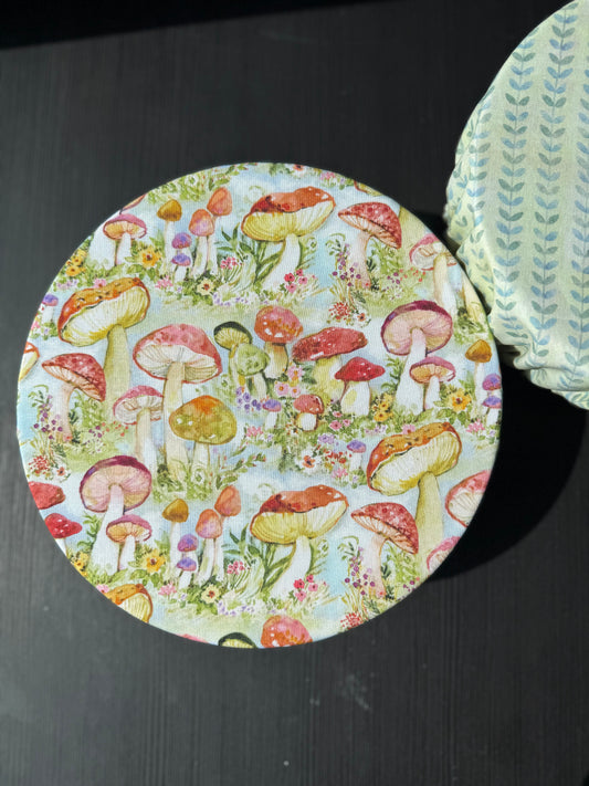 Wild Mushroom Meadow Bowl Cover