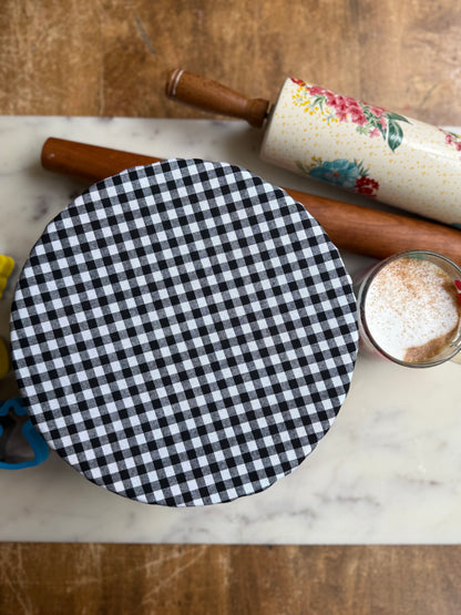 Meowy Christmas Reversible Bowl Cover