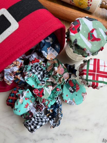 Assorted Holiday Jar Covers
