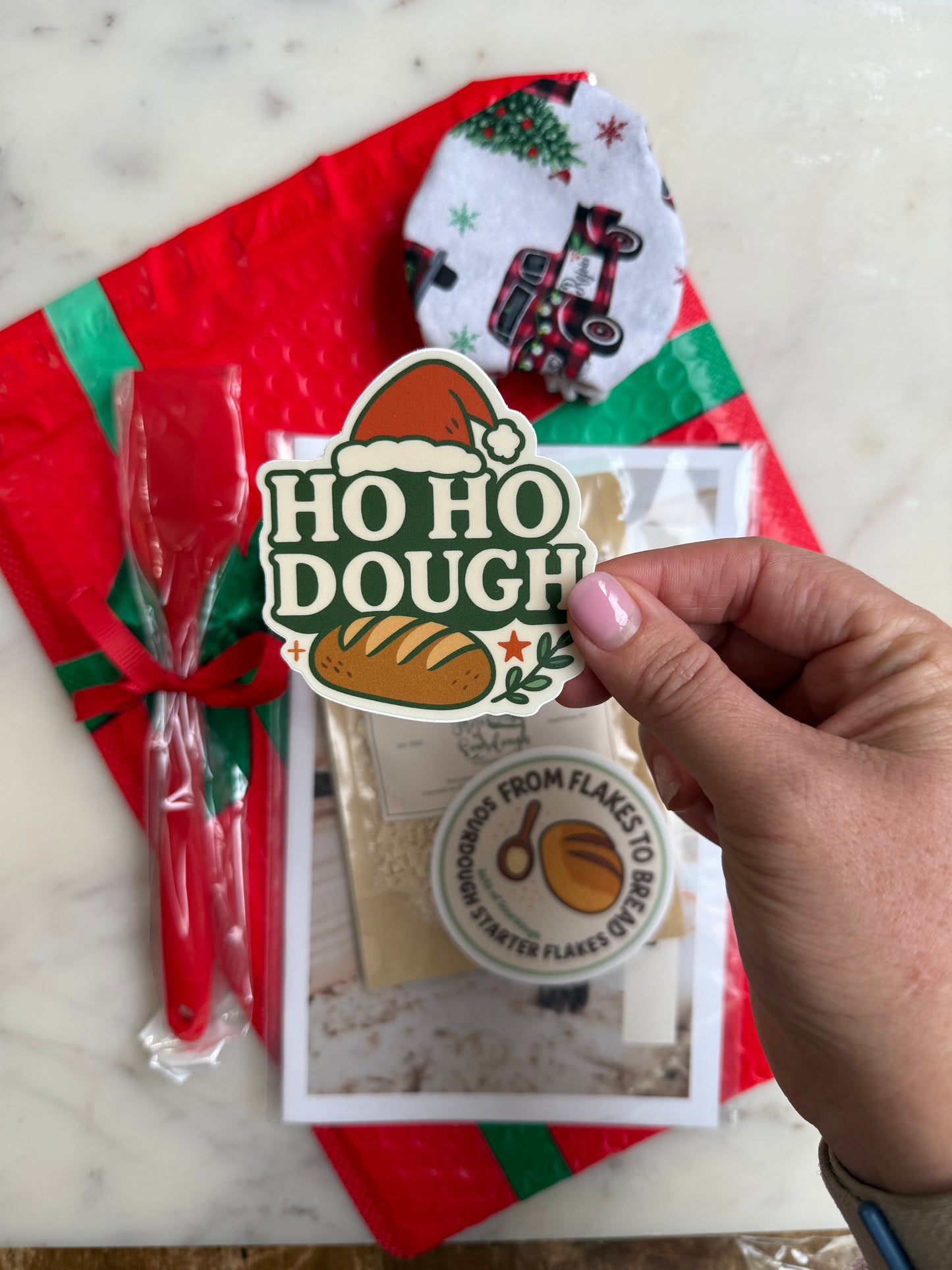 Christmas Beginner Kit — Sourdough Starter + Tools