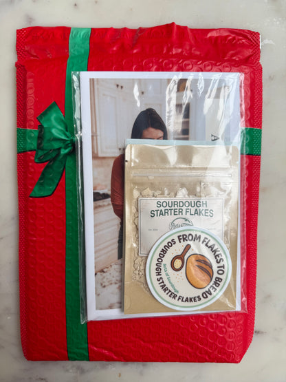 Christmas Beginner Kit — Sourdough Starter + Tools
