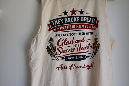 Americana Acts 2:46 Comfort Colors Tank Top