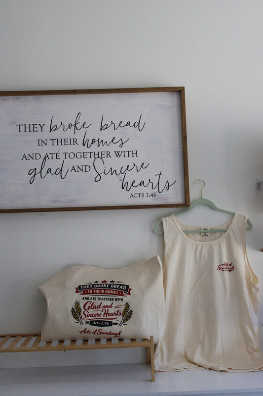 Americana Acts 2:46 Tank Top + Tote Bundle