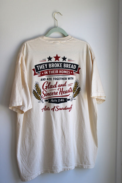 Americana Acts 2:46 Comfort Colors Tee