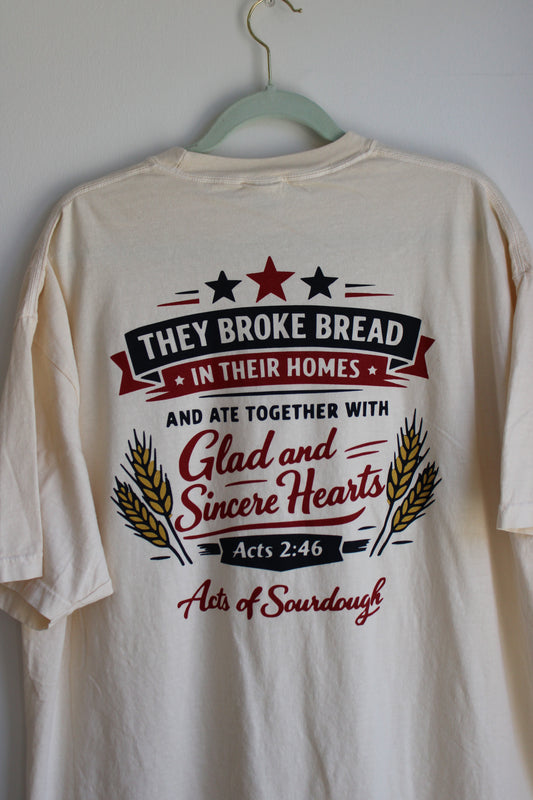 Americana Acts 2:46 Comfort Colors Tee
