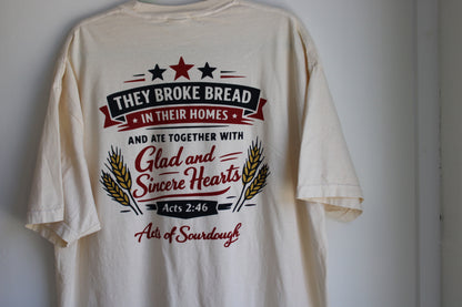Americana Acts 2:46 Comfort Colors Tee