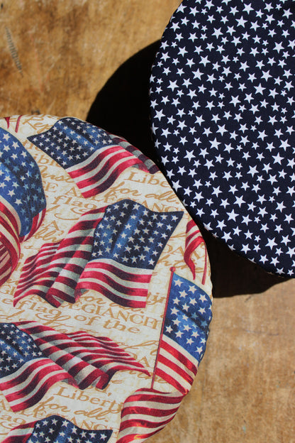 Americana Pledge of Allegiance Reversible Bowl Cover