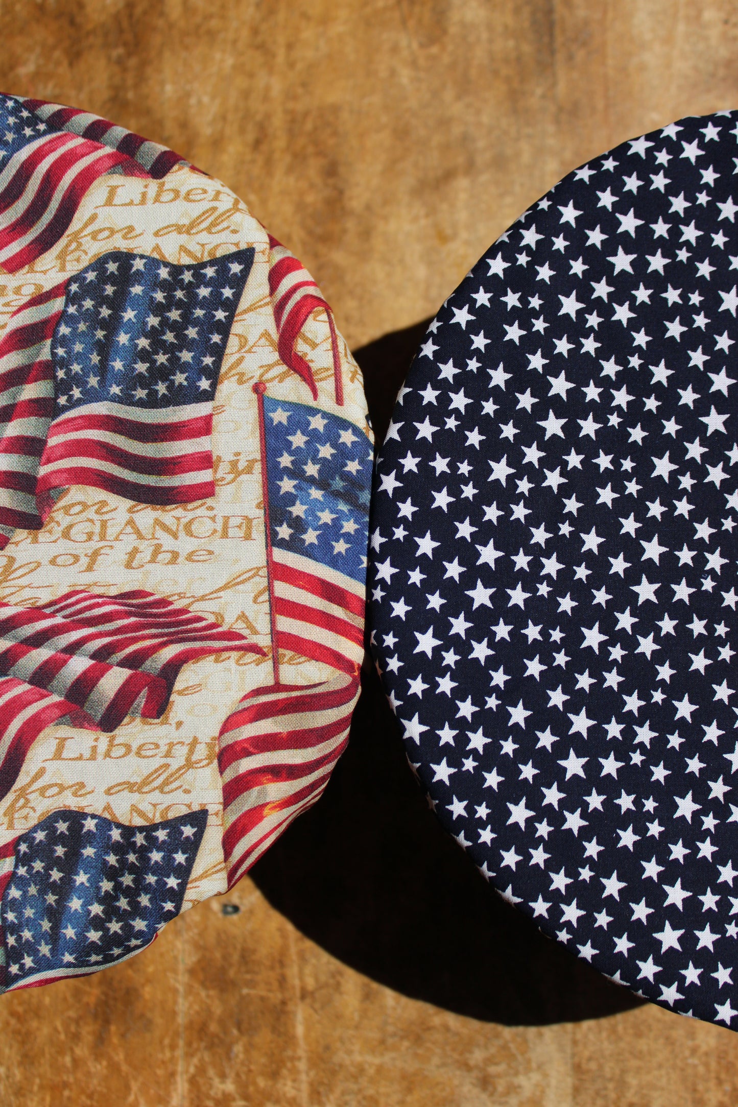 Americana Pledge of Allegiance Reversible Bowl Cover