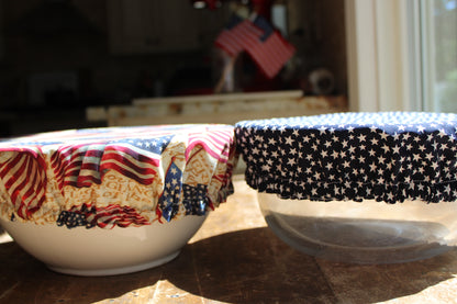 Americana Pledge of Allegiance Reversible Bowl Cover