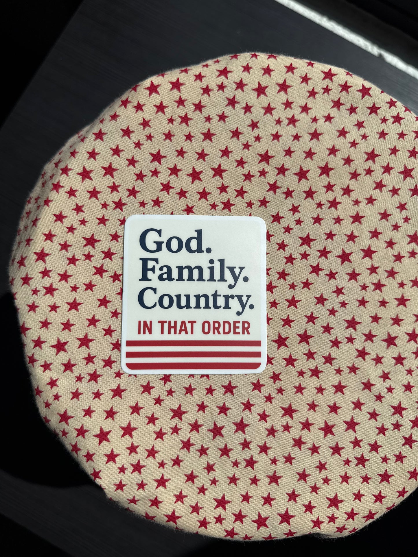 Americana Vintage Flags Bowl Cover | Reversible Sourdough Cover