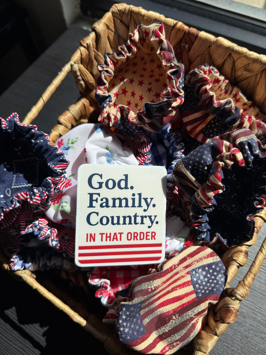 Limited-Edition Americana Collection Mason Jar Covers